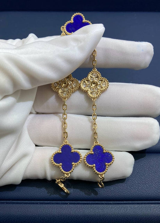 VC Lapis Lazuli bracelet with diamonds