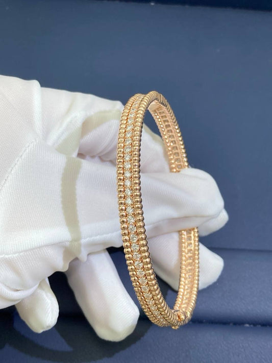VC one-row full pave diamond bracelet
