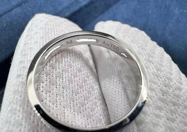 Love full pave diamond ring, Mini model