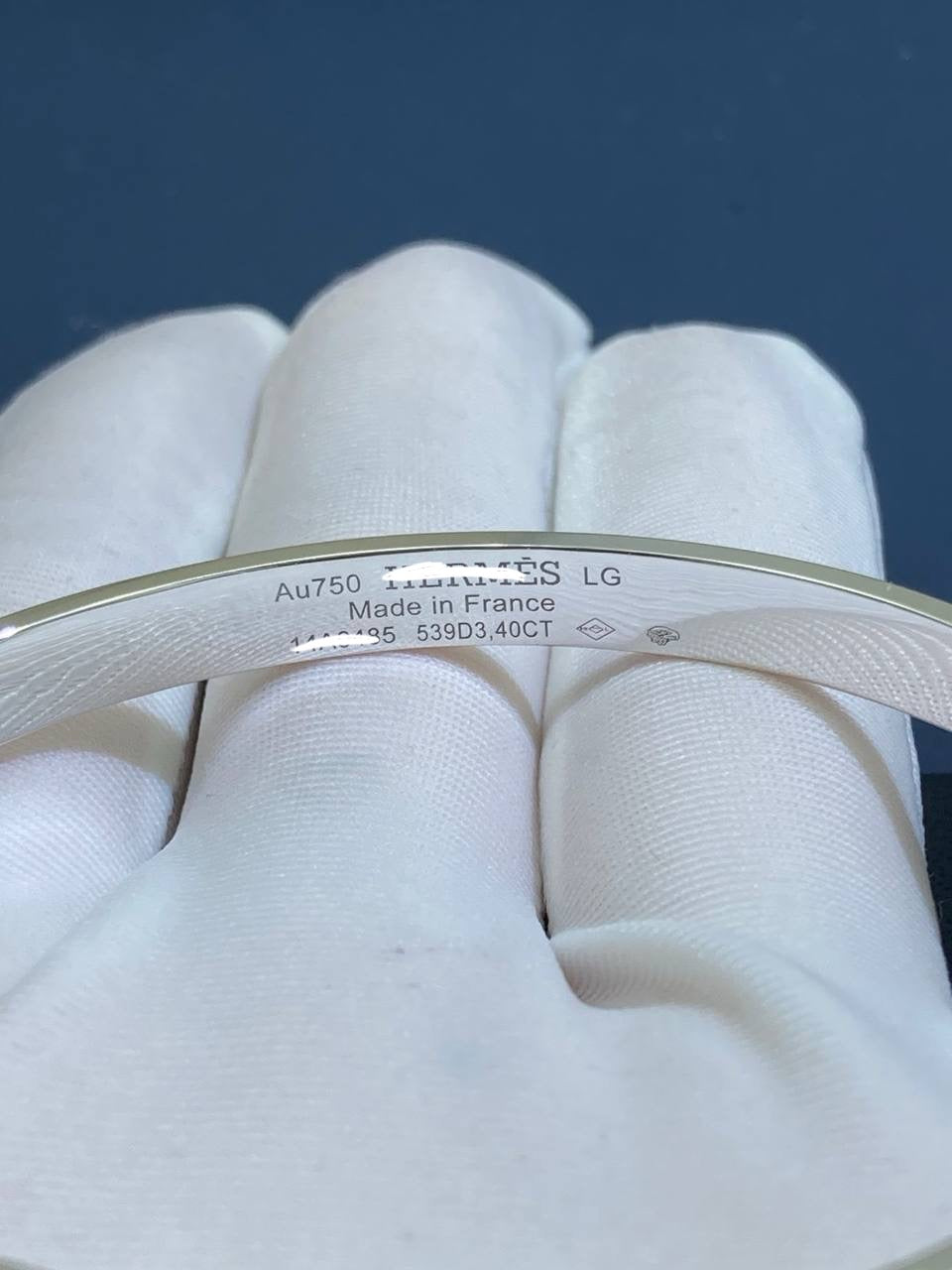 HRMS full pave diamond bracelet, Small model