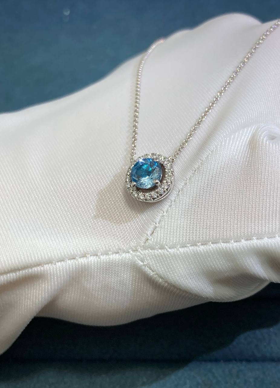 TC Aquamarine pendant