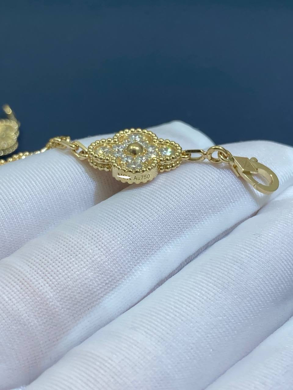VC full pave diamond bracelet