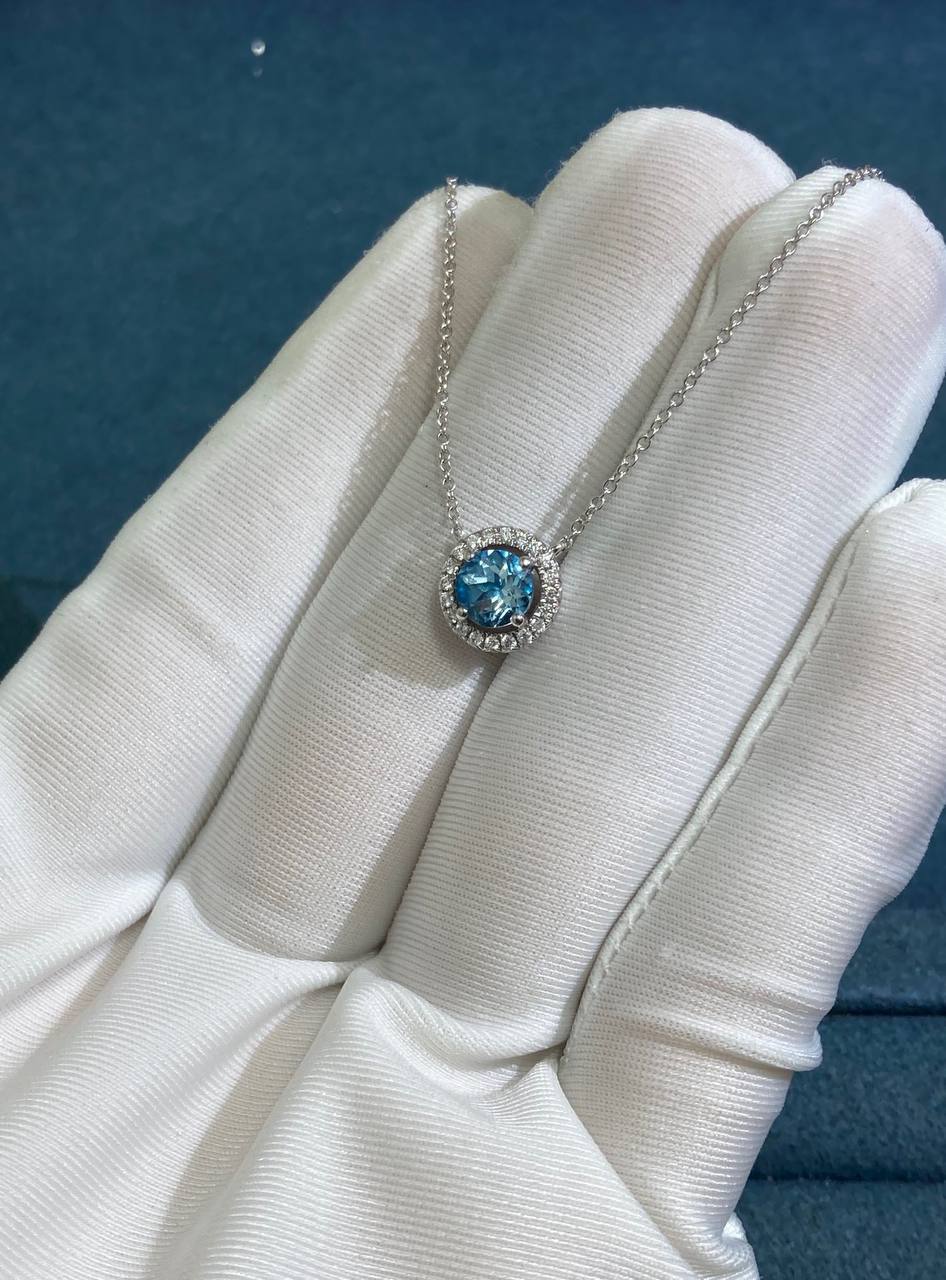 TC Aquamarine pendant
