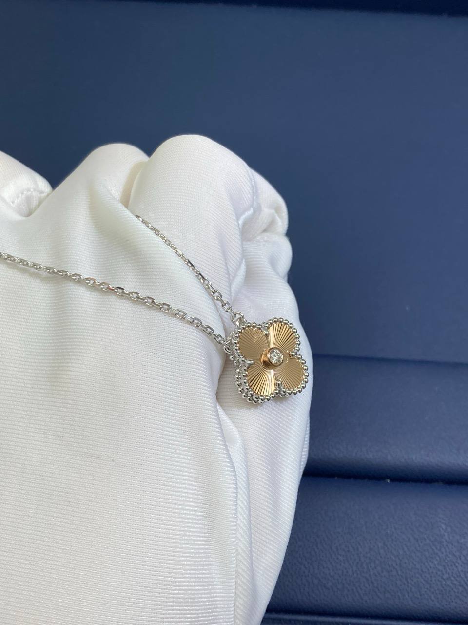 VC Guilloche holiday pendant