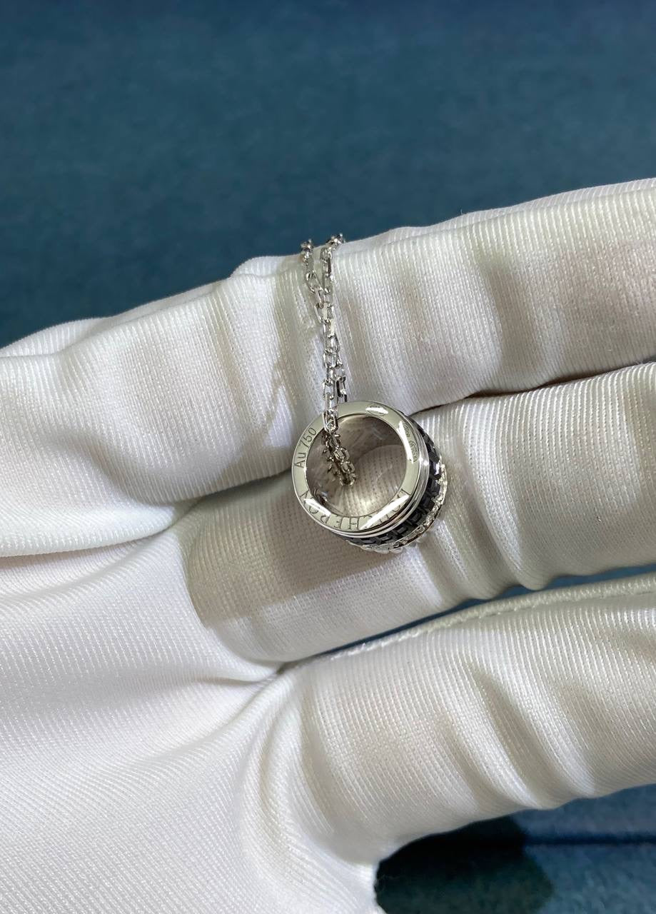 BCHRN pendant with diamonds and PVD, Large model
