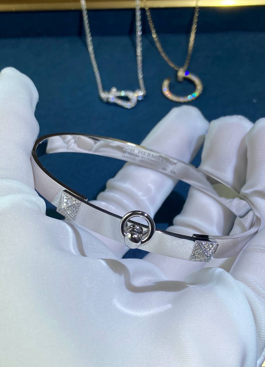 HRMS collie bracelet with diamonds