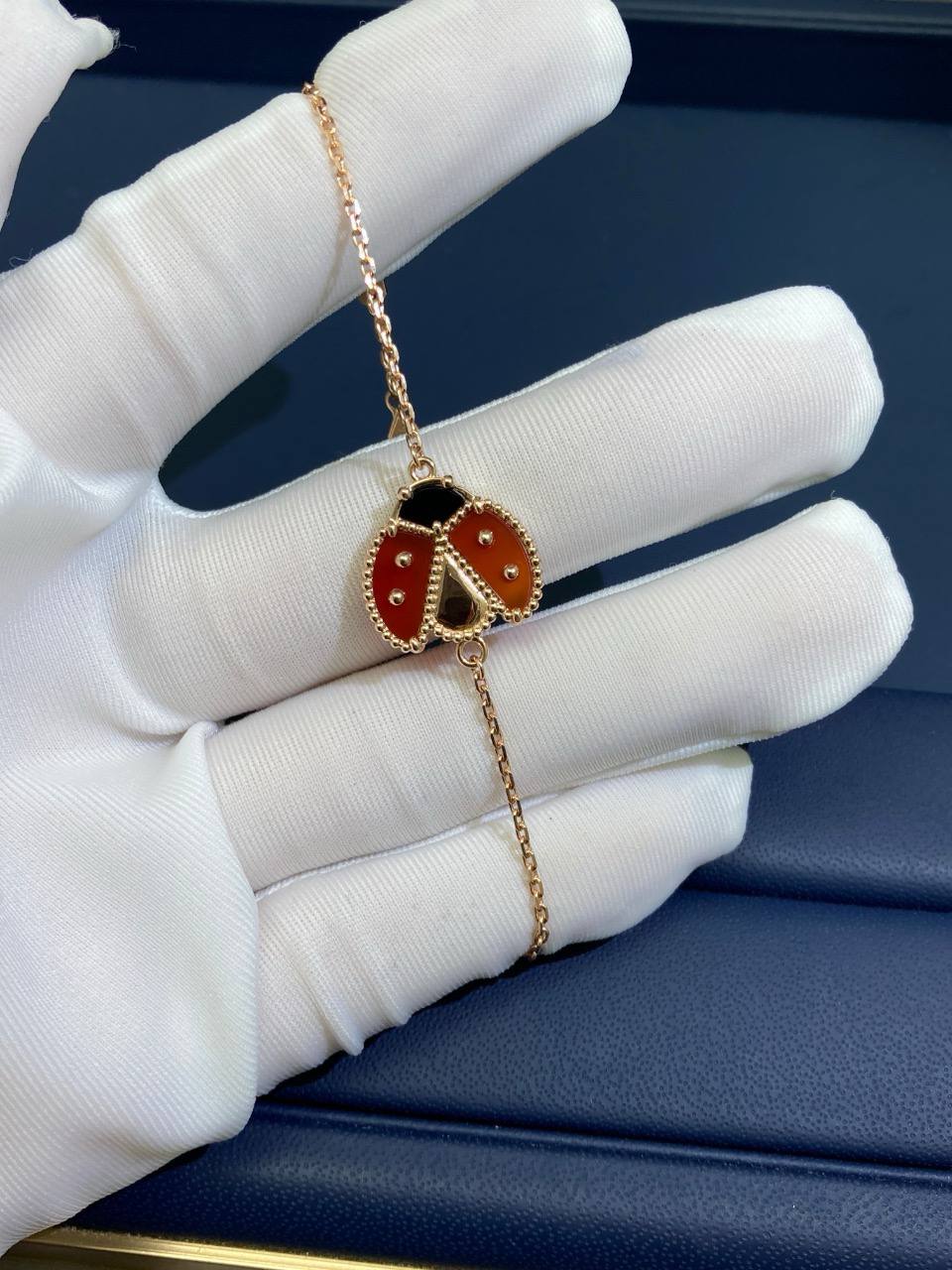 VC Ladybug open wings bracelet