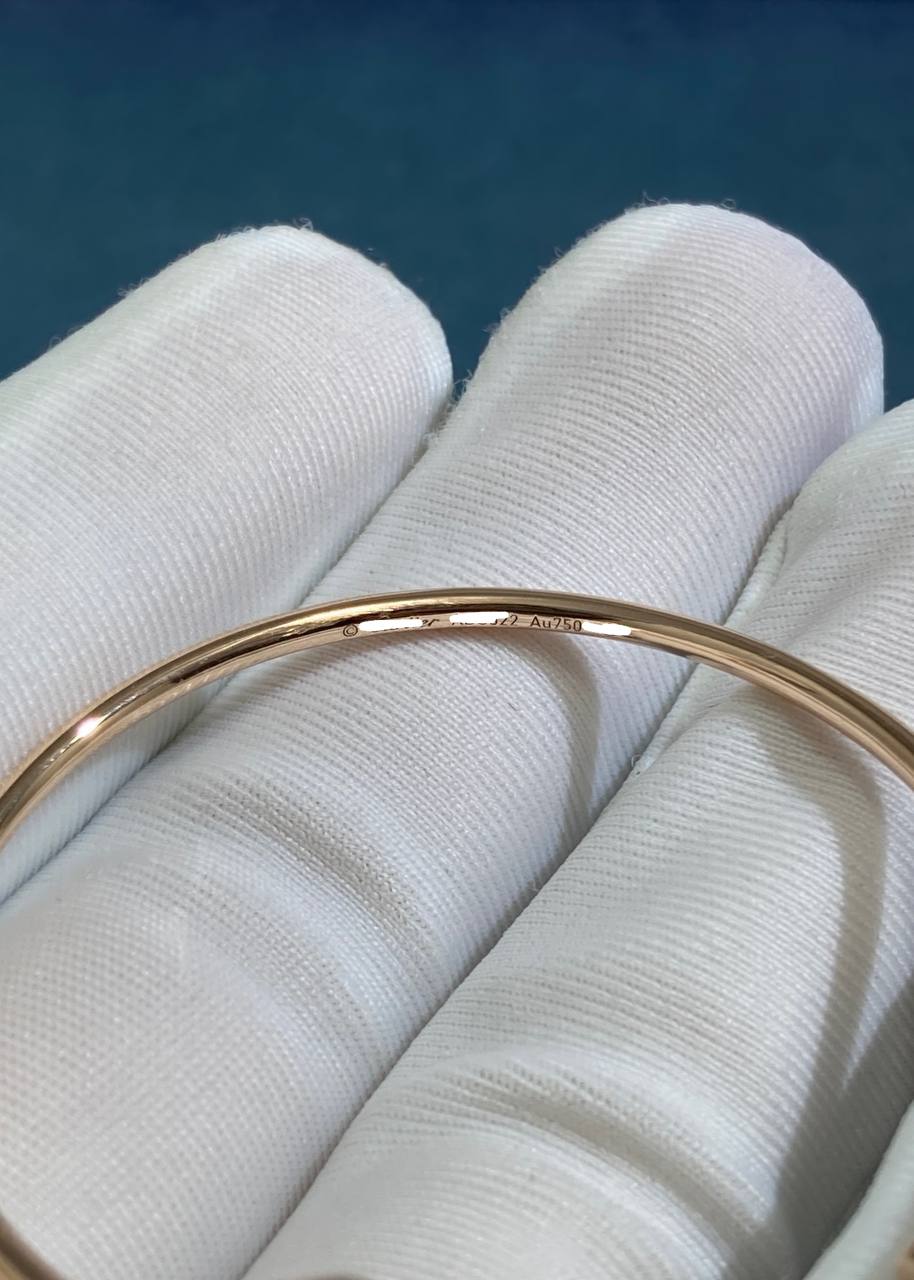 Nail hoop earrings