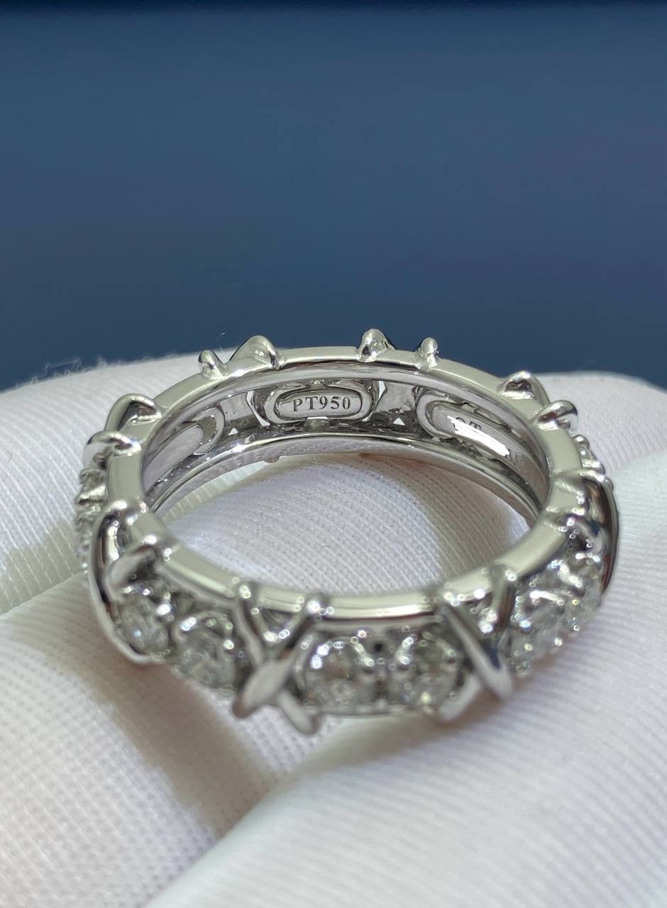 TC ring with diamonds