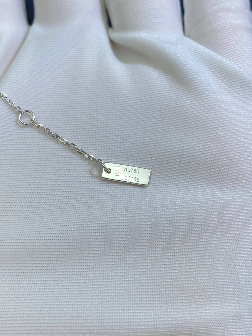 MSSK double row necklace with diamonds