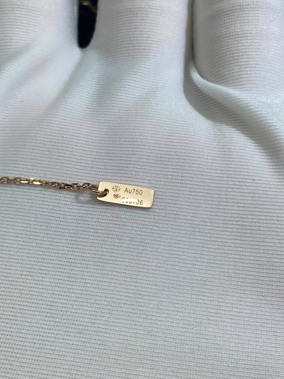 MSSK two-row necklace with diamonds