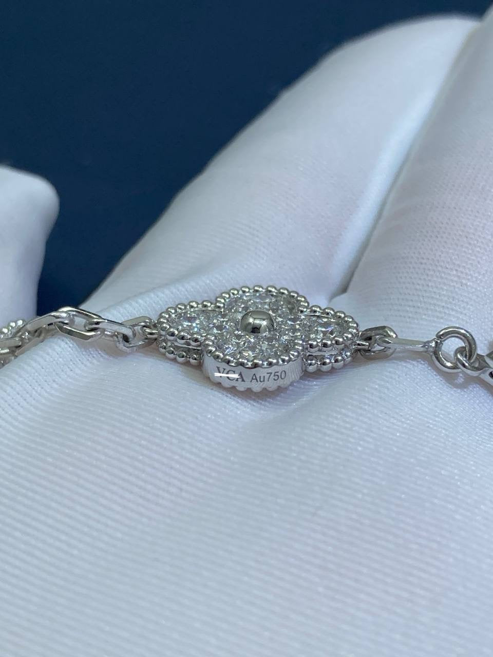 VC full pave diamond bracelet