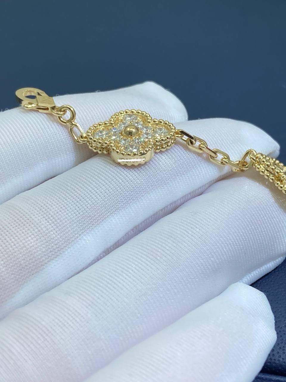 VC full pave diamond bracelet