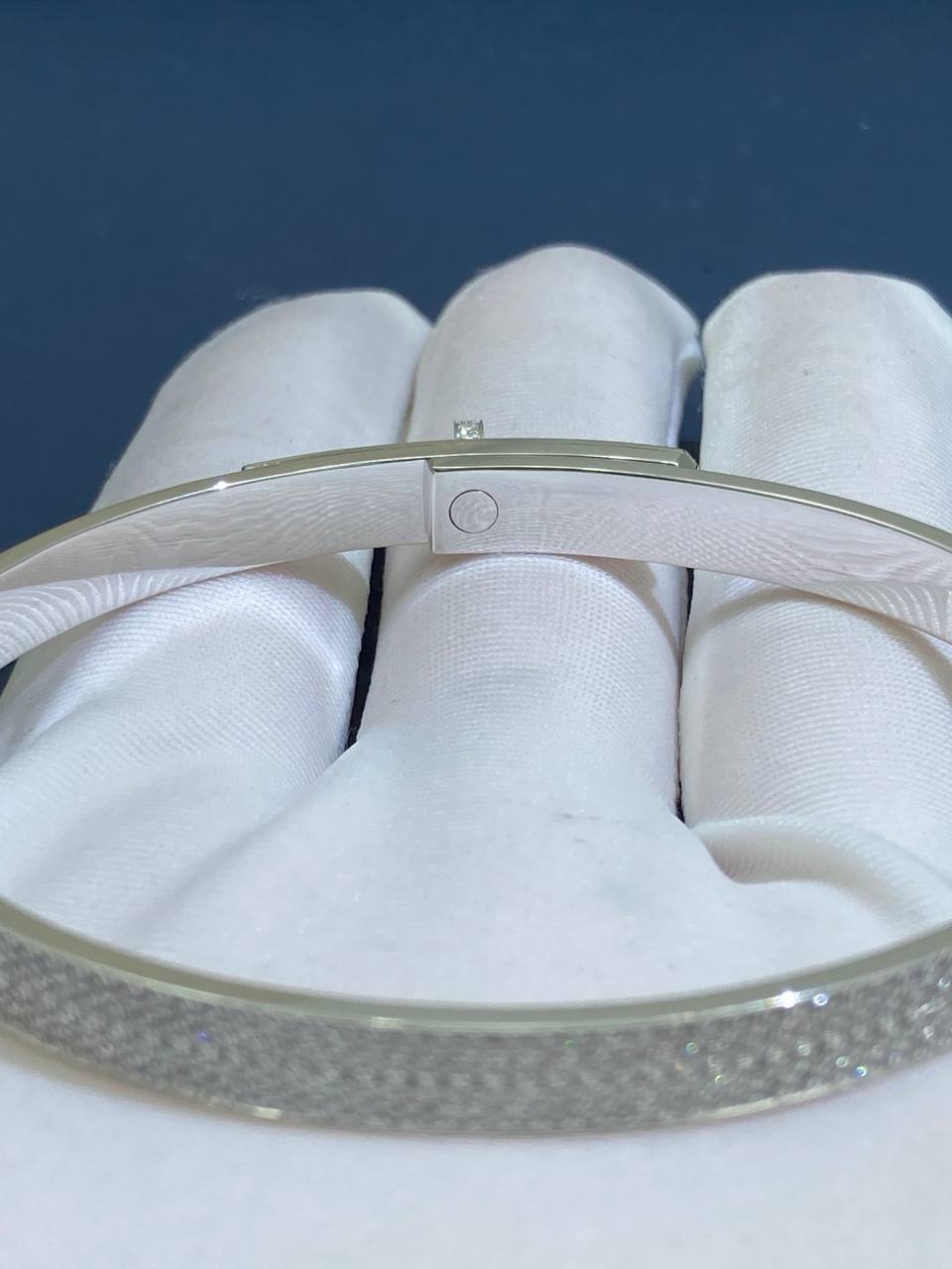 HRMS full pave diamond bracelet, Small model