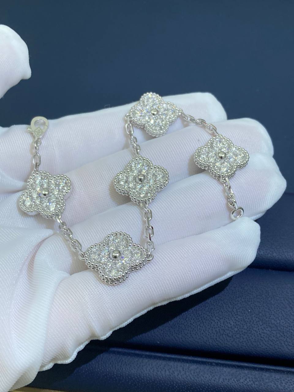 VC full pave diamond bracelet