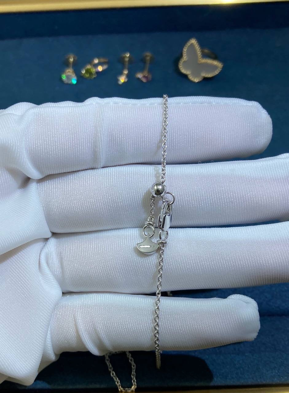 GRFF butterfly full pave diamond pendant
