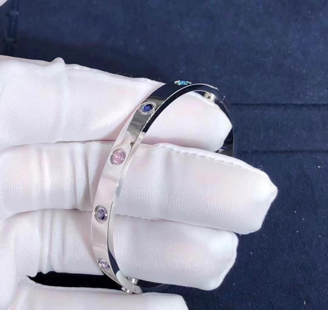 Love Multi-gem rainbow bracelet, Classic model