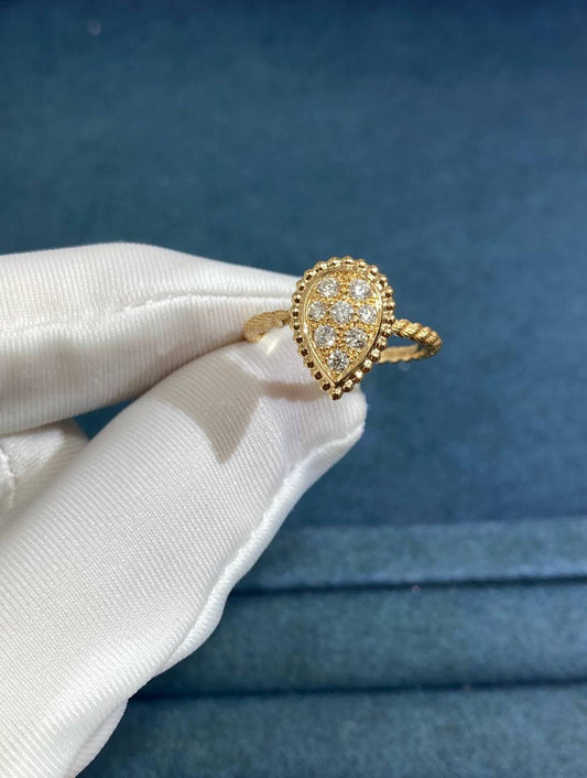 BCHRN ring with diamonds, Small model