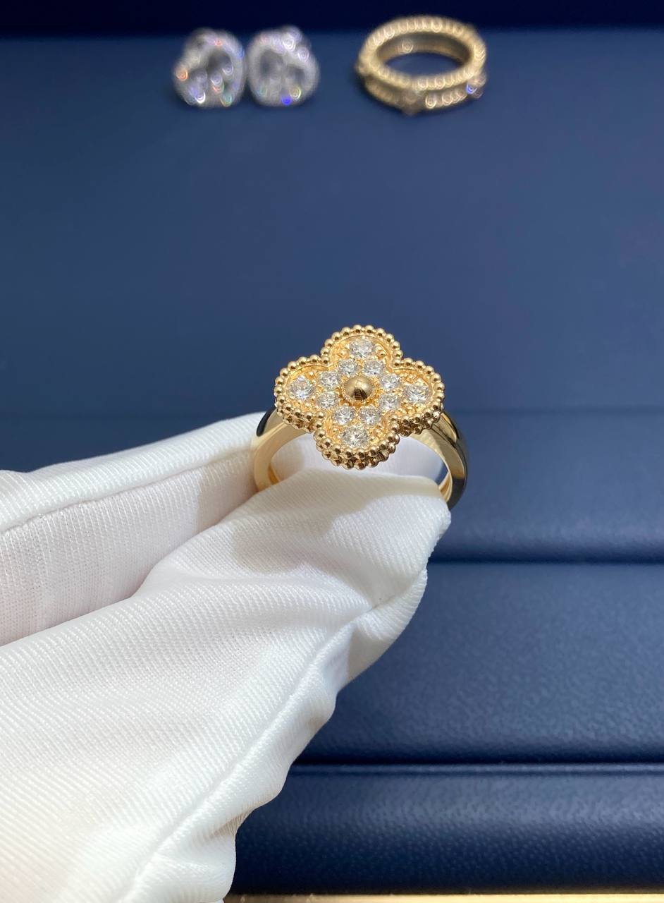 VC full pave diamond ring