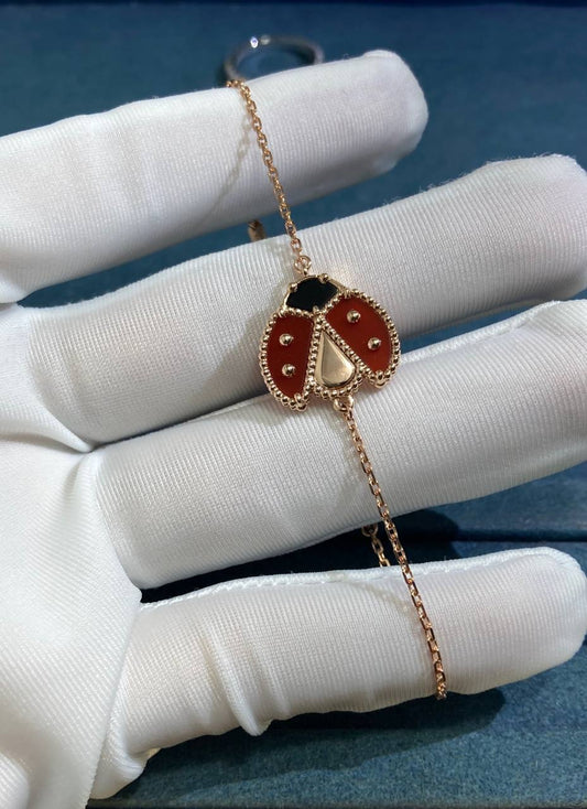 VC Ladybug open wings bracelet