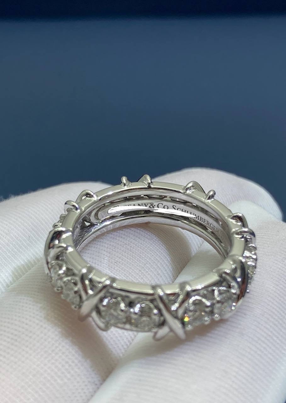 TC ring with diamonds