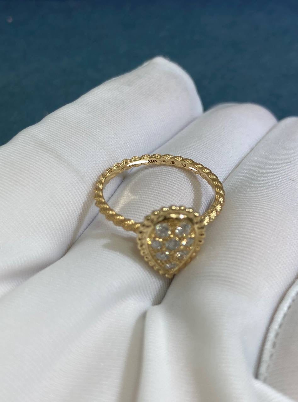 BCHRN ring with diamonds, Small model