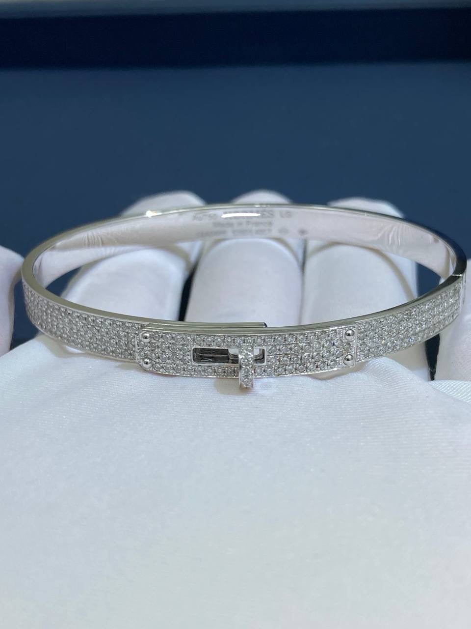 HRMS full pave diamond bracelet, Small model
