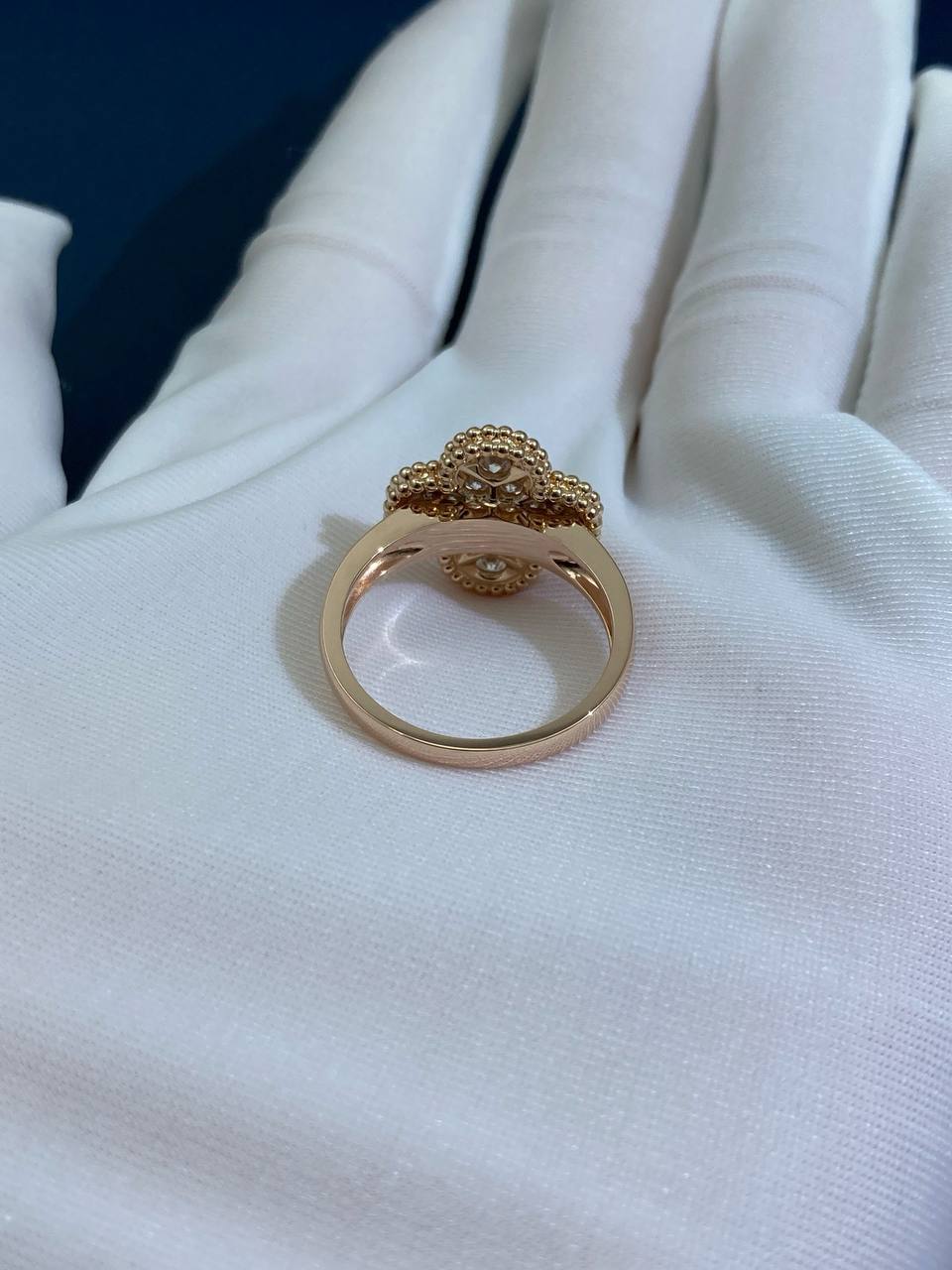 VC full pave diamond ring