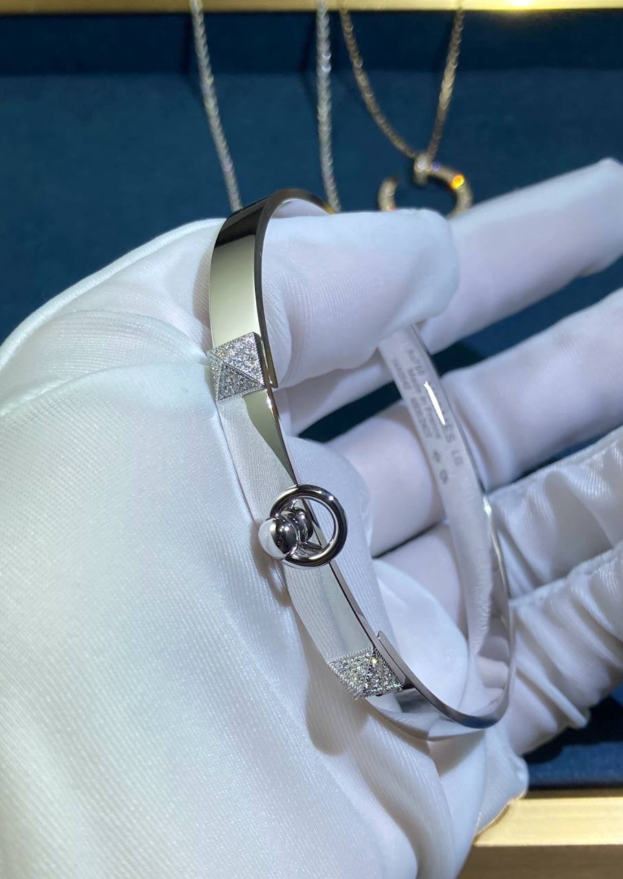 HRMS collie bracelet with diamonds