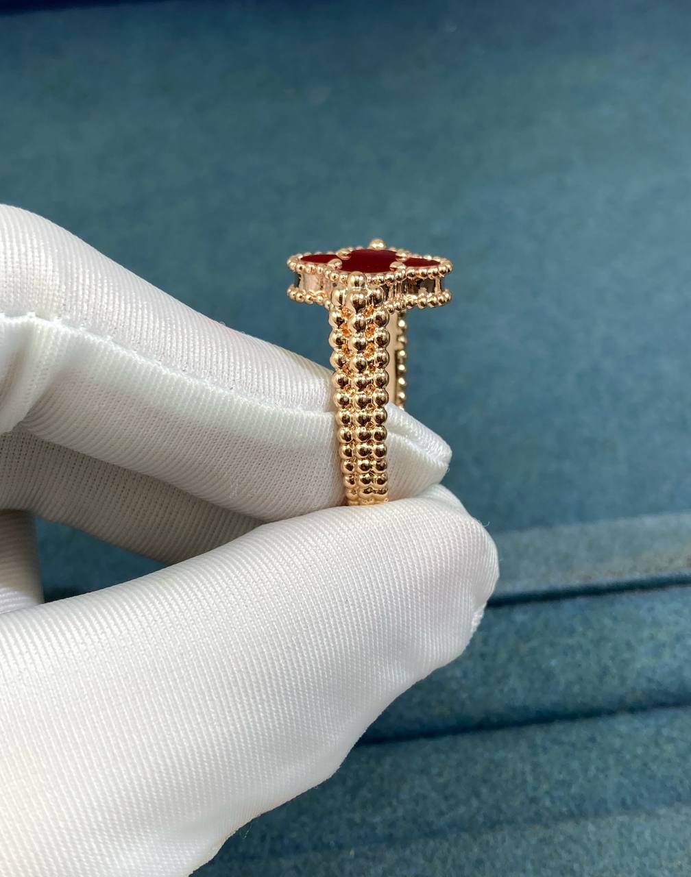 VC Guilloche reversible ring