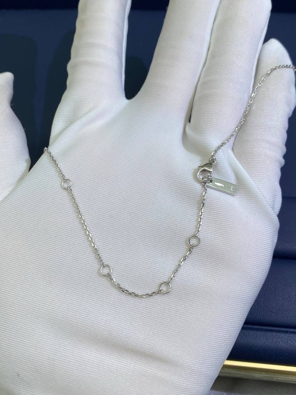 MSSK double row necklace with diamonds
