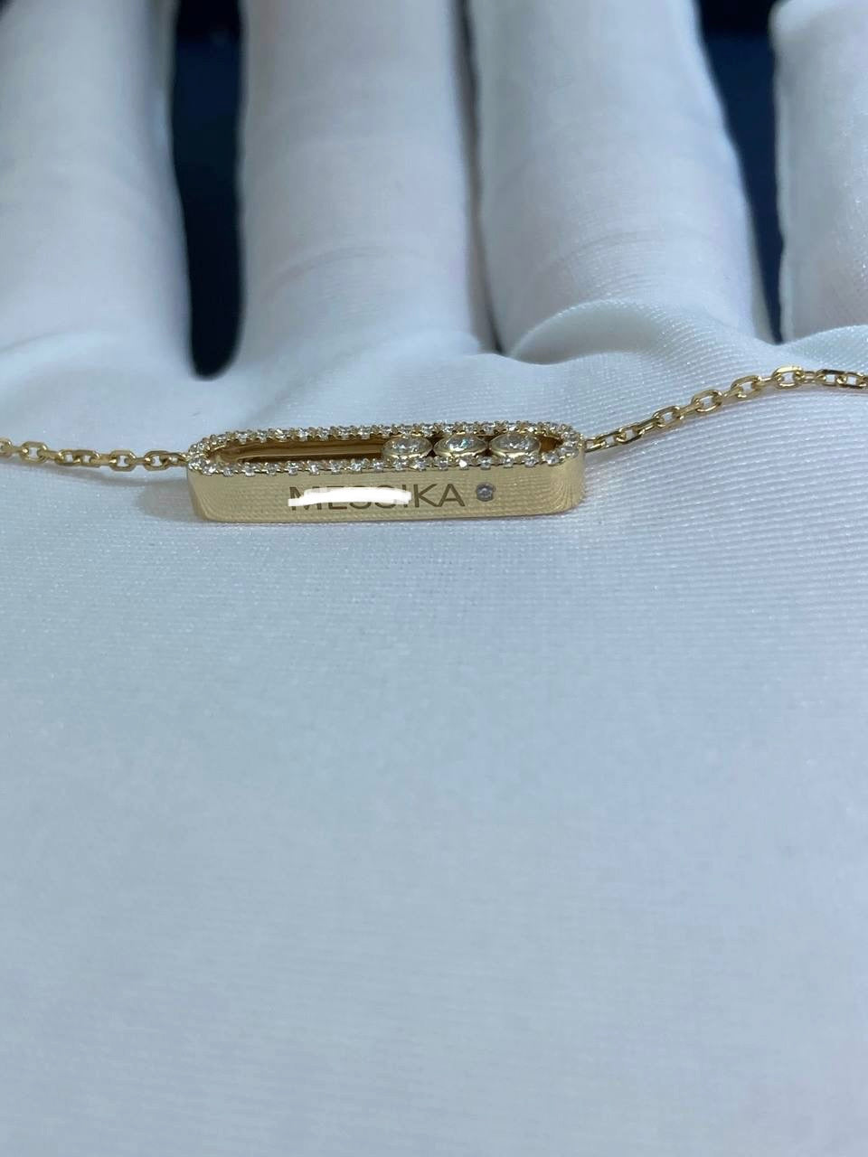 MSSK baby move full pave diamond pendant