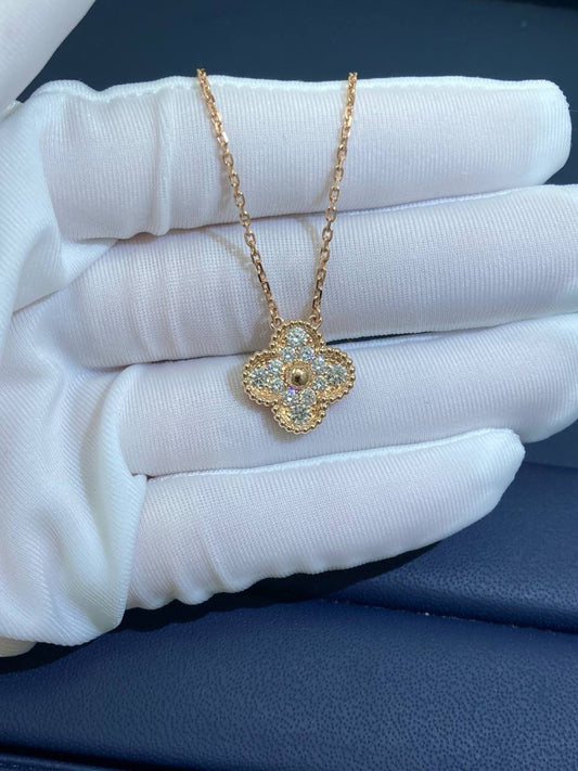 VC full pave diamond pendant