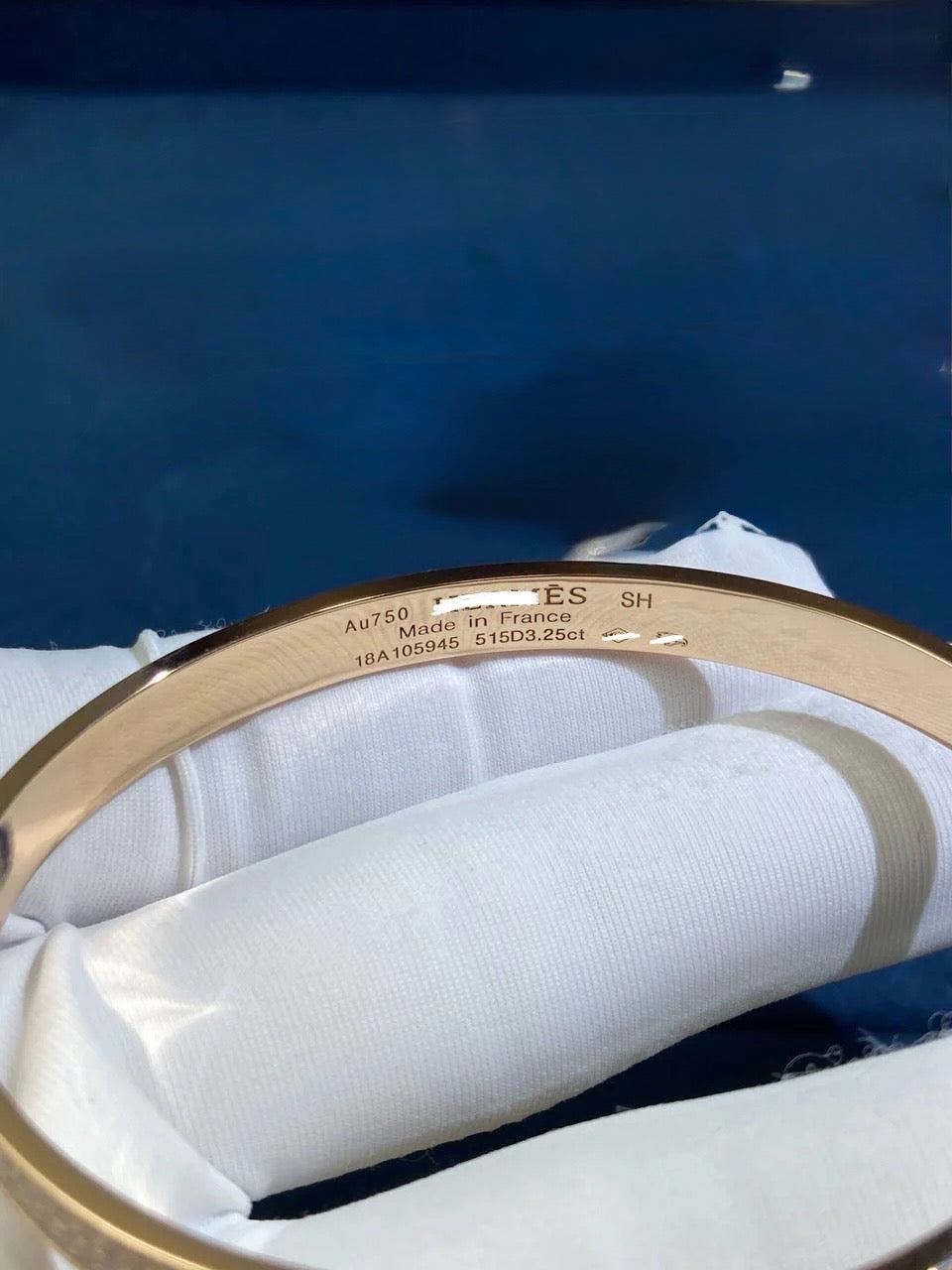 HRMS full pave diamond bracelet, Small model