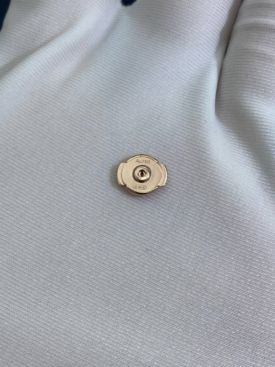 MSSK pendant earrings with diamonds