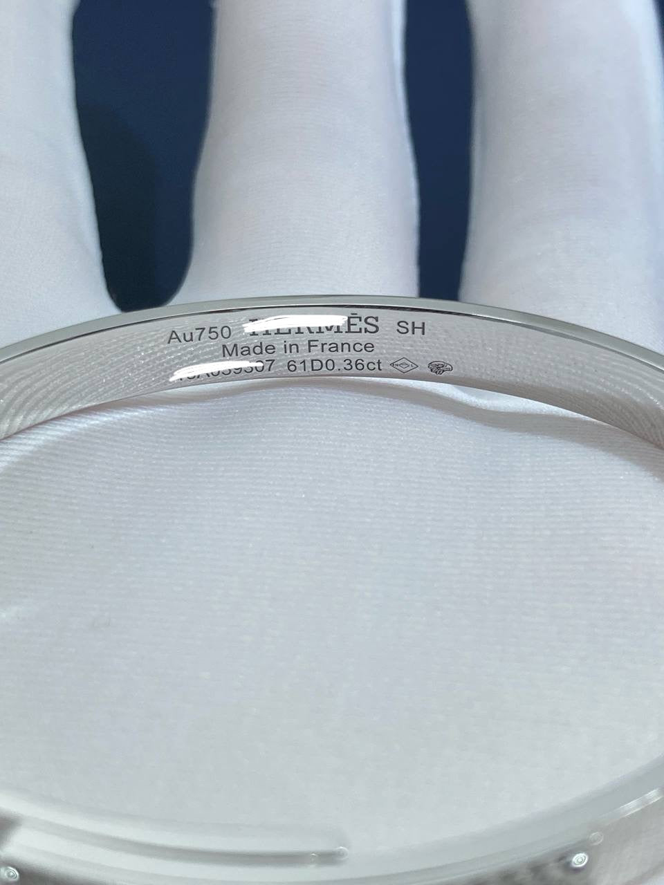 HRMS bracelet with diamonds
