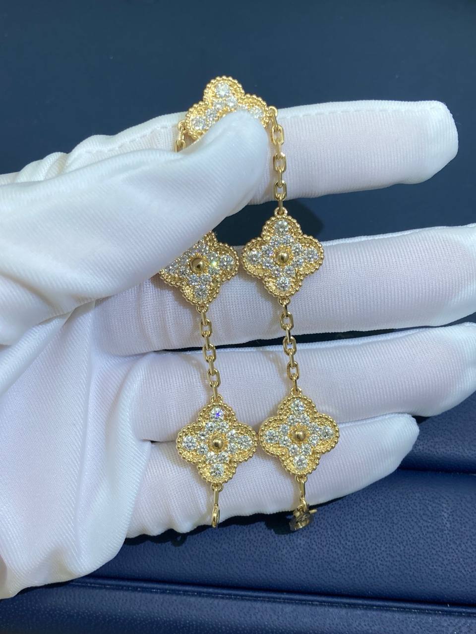 VC full pave diamond bracelet