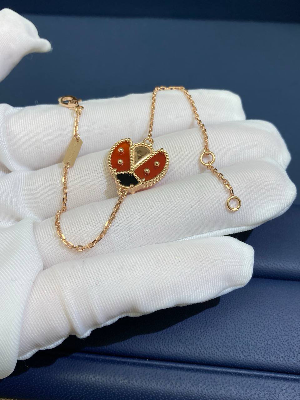 VC Ladybug open wings bracelet
