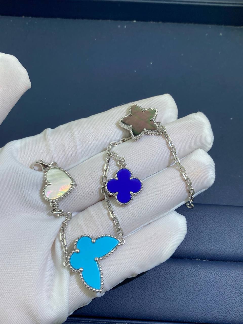 VC multi-gem bracelet