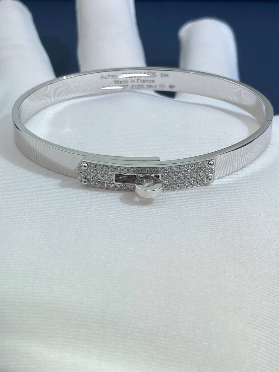 HRMS bracelet with diamonds