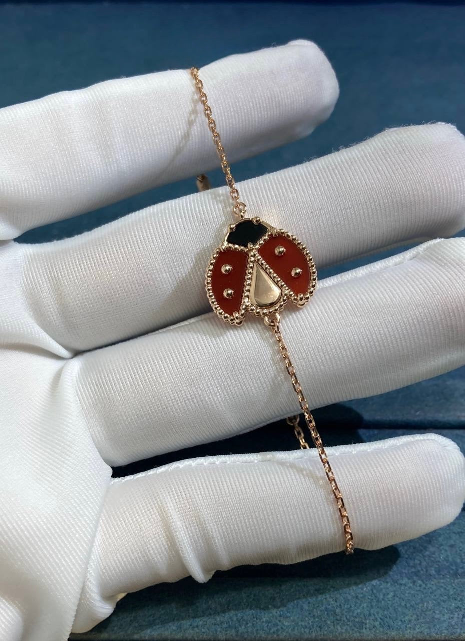 VC Ladybug open wings bracelet