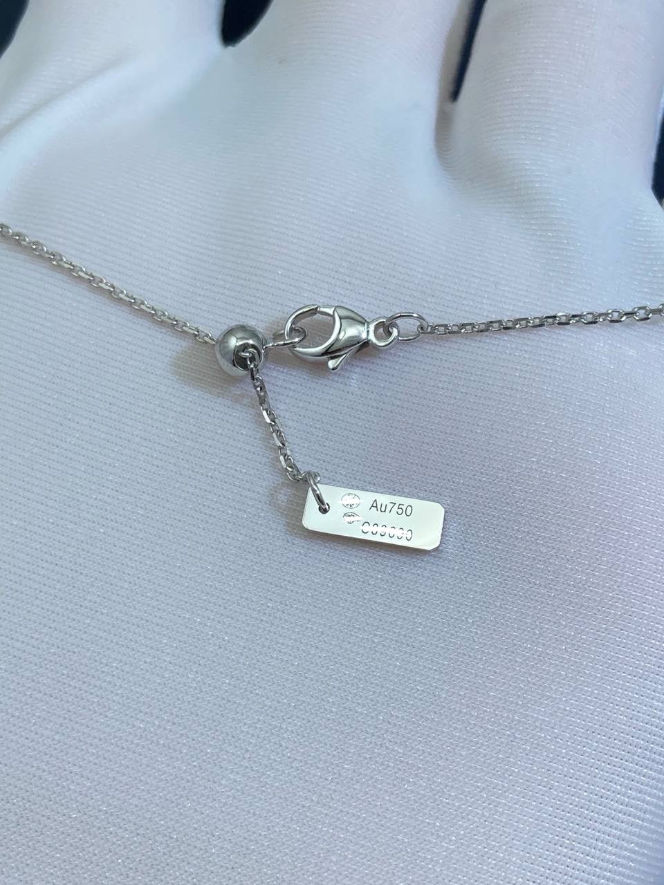 MSSK chocker necklace with diamonds