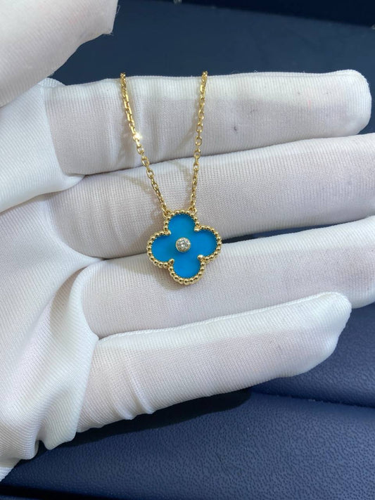 VC blue Porcelaine Holiday pendant