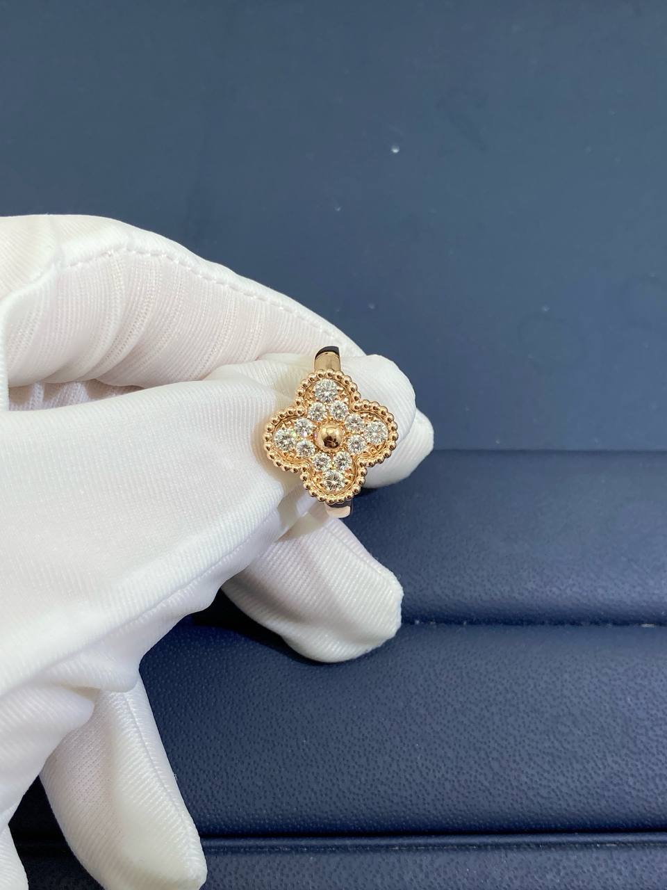 VC full pave diamond ring