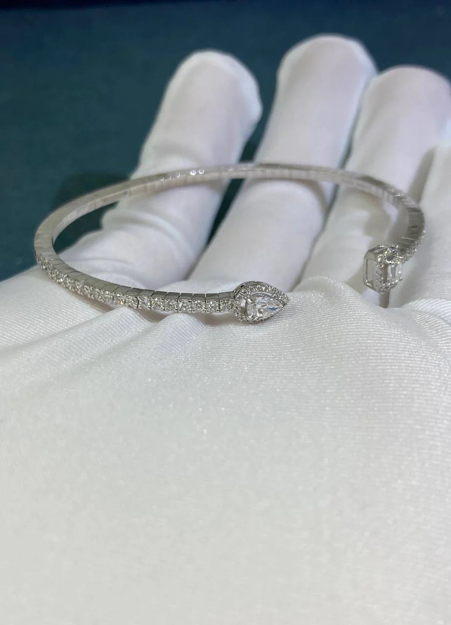 MSSK full pave diamond bracelet