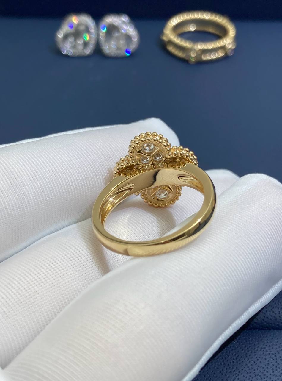 VC full pave diamond ring