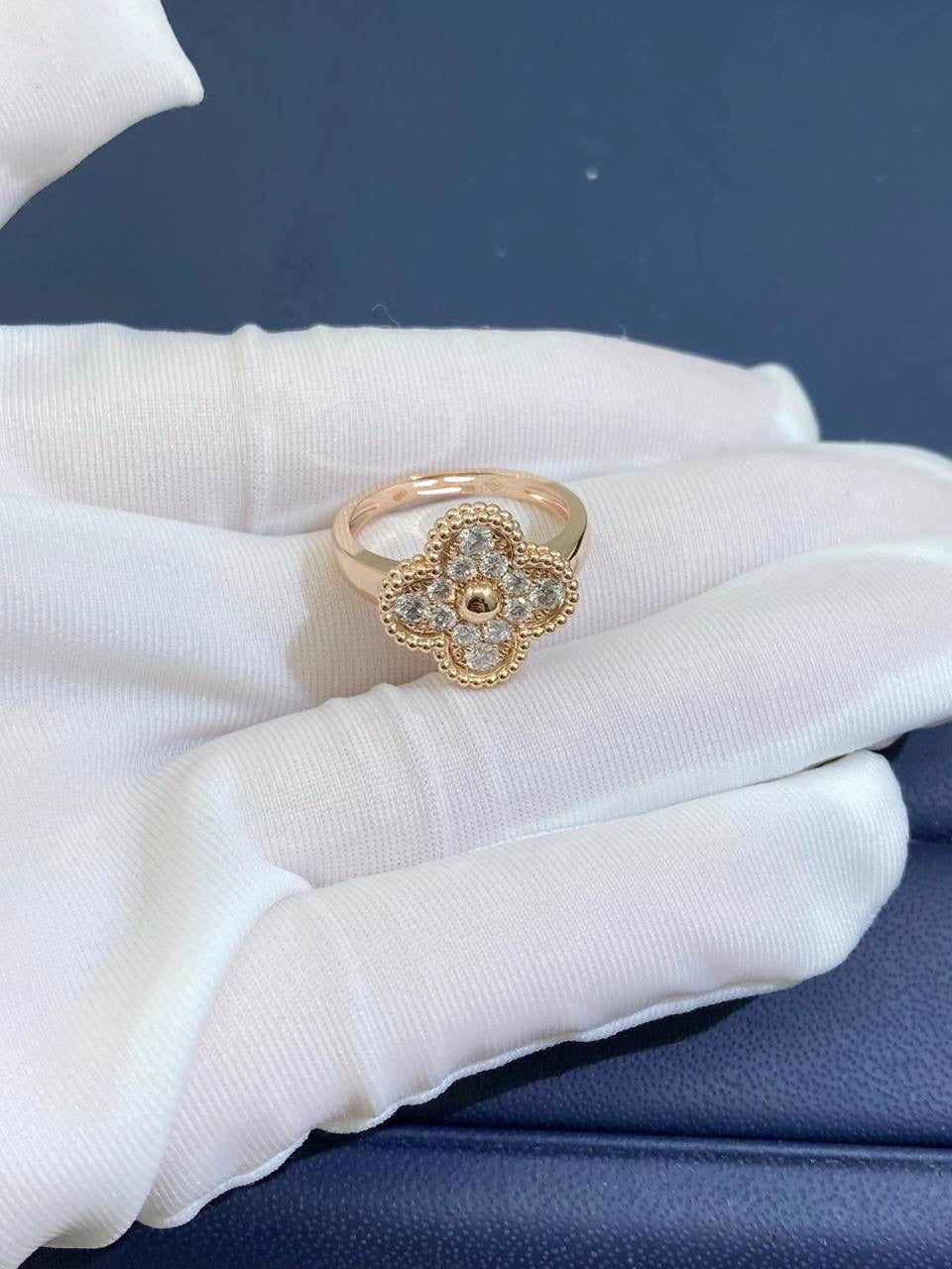 VC full pave diamond ring