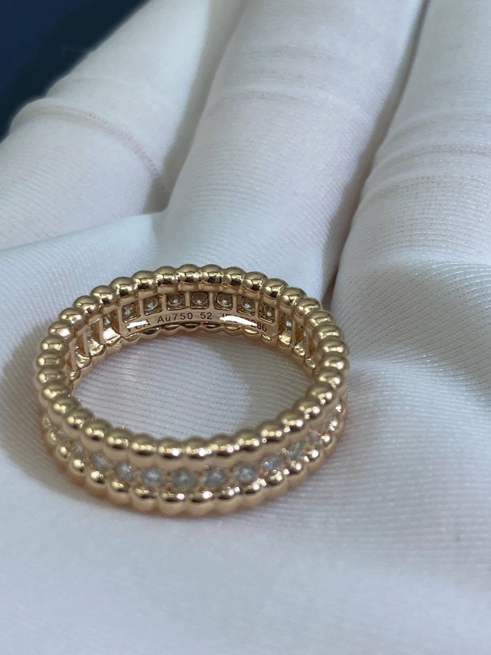 VC one-row diamond ring