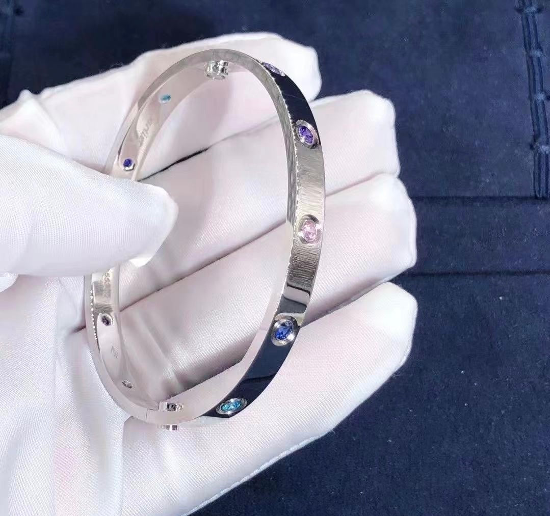 Love Multi-gem rainbow bracelet, Classic model