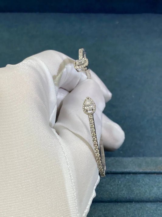 MSSK full pave diamond bracelet